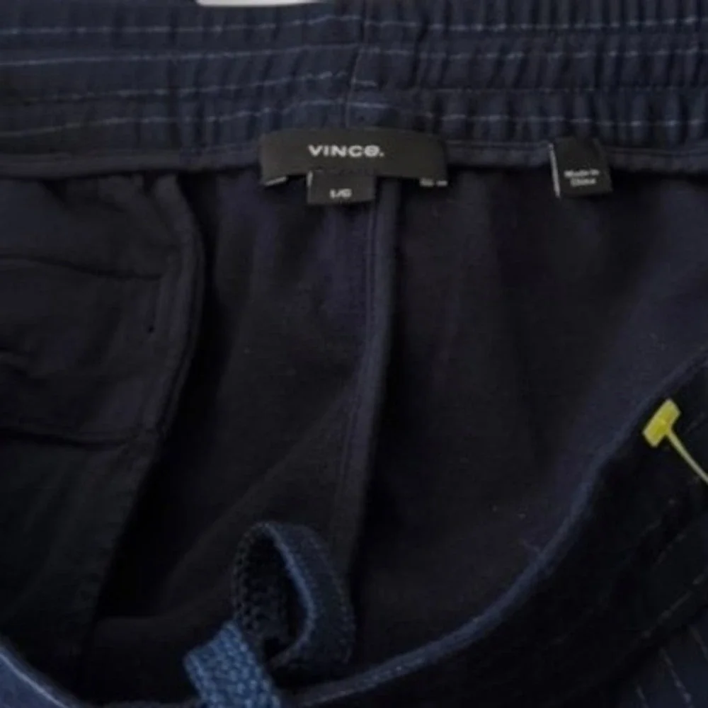 Vince pinstripe joggers